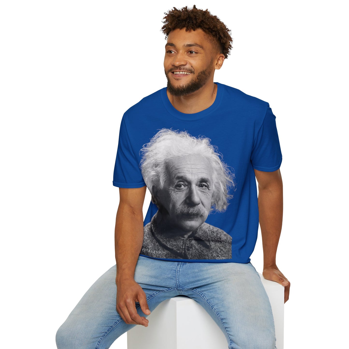Unisex Softstyle T-Shirt 'Einstein'