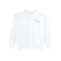 Unisex Garment-Dyed Sweatshirt 'Express your Divinity'