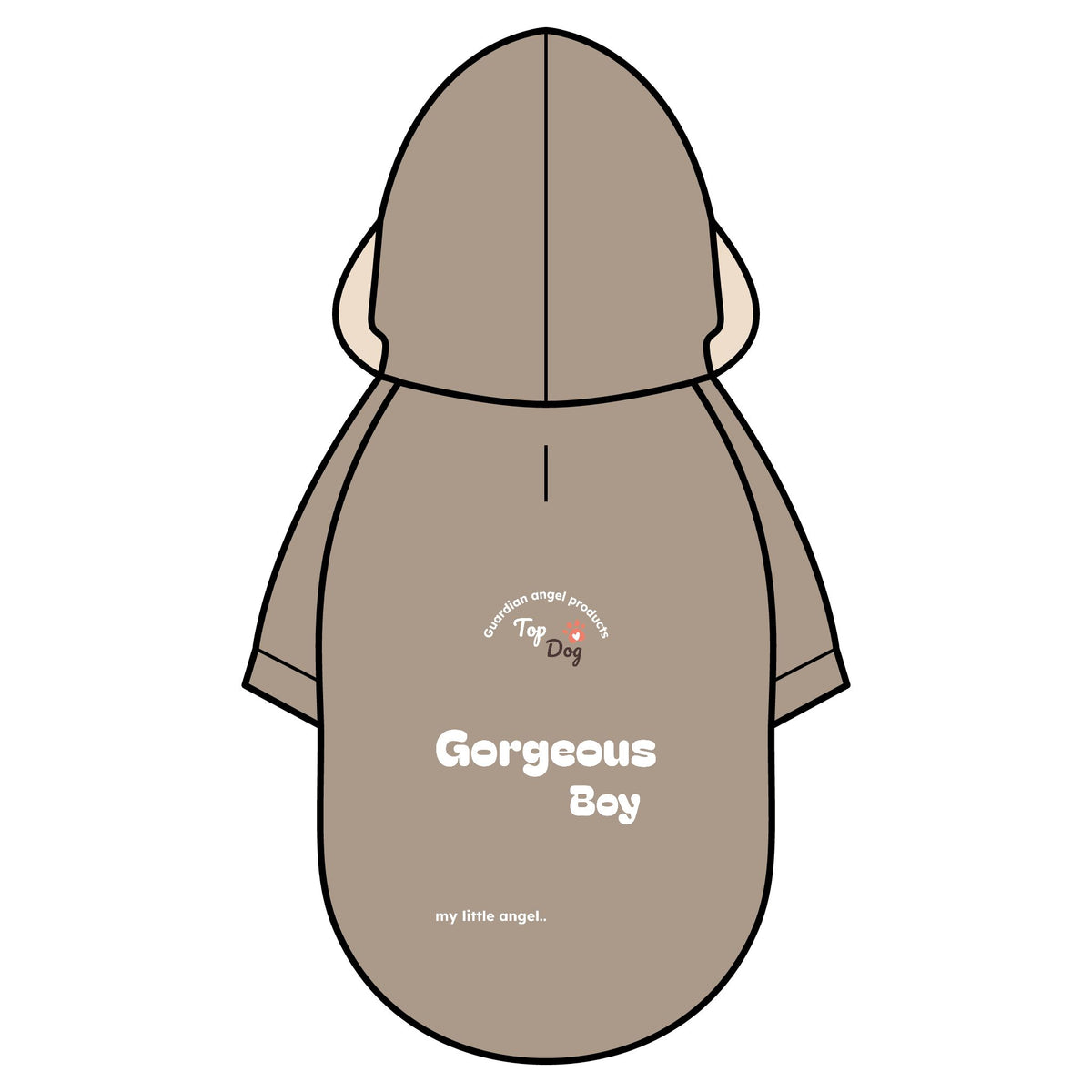 Gorgeous Boy Pet Parka Jacket — Cozy Hooded Dog Coat