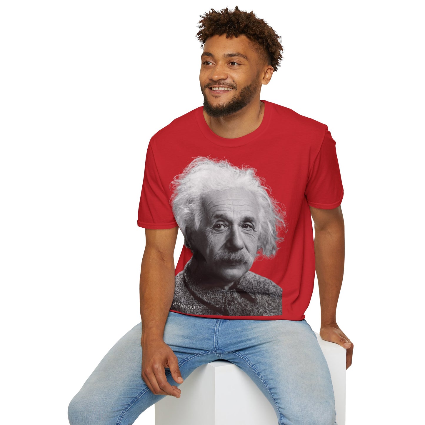 Unisex Softstyle T-Shirt 'Einstein'