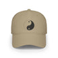 Low Profile Baseball Cap Yin and Yang symbol