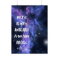 Matte Vertical Posters 'Help is always available from your angels'