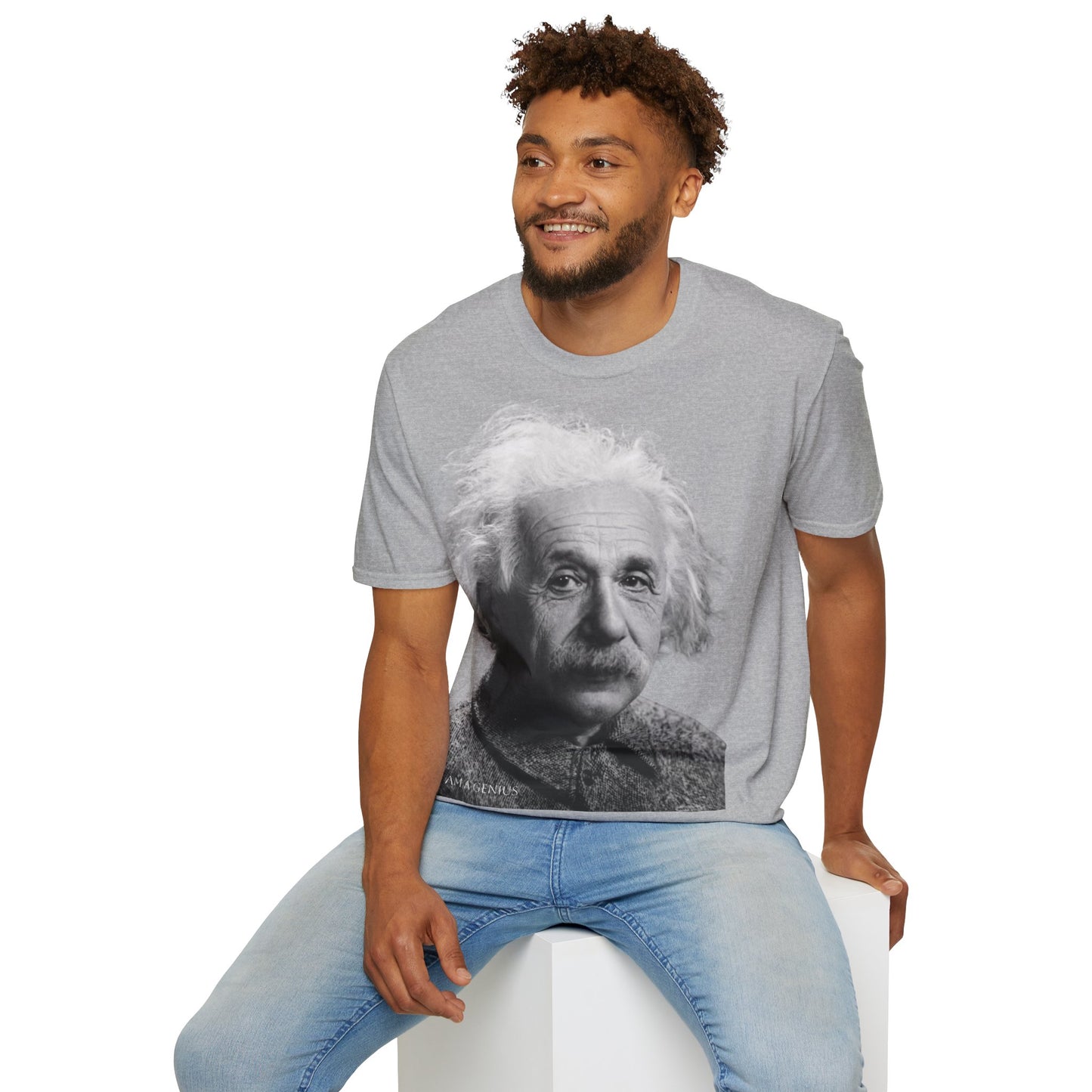 Unisex Softstyle T-Shirt 'Einstein'