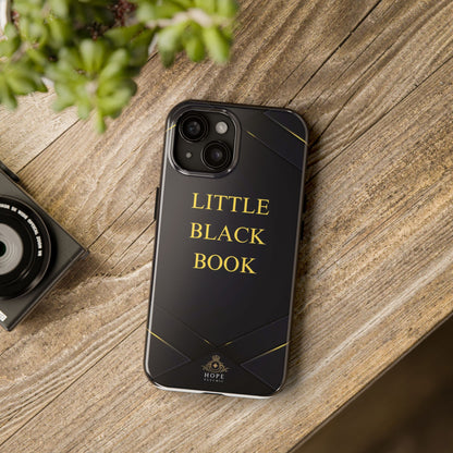 Tough Phone Cases - 'LITTLE BLACK BOOK'
