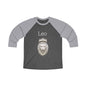 Leo Star SIgn Unisex Tri-Blend 3\4 Raglan Tee