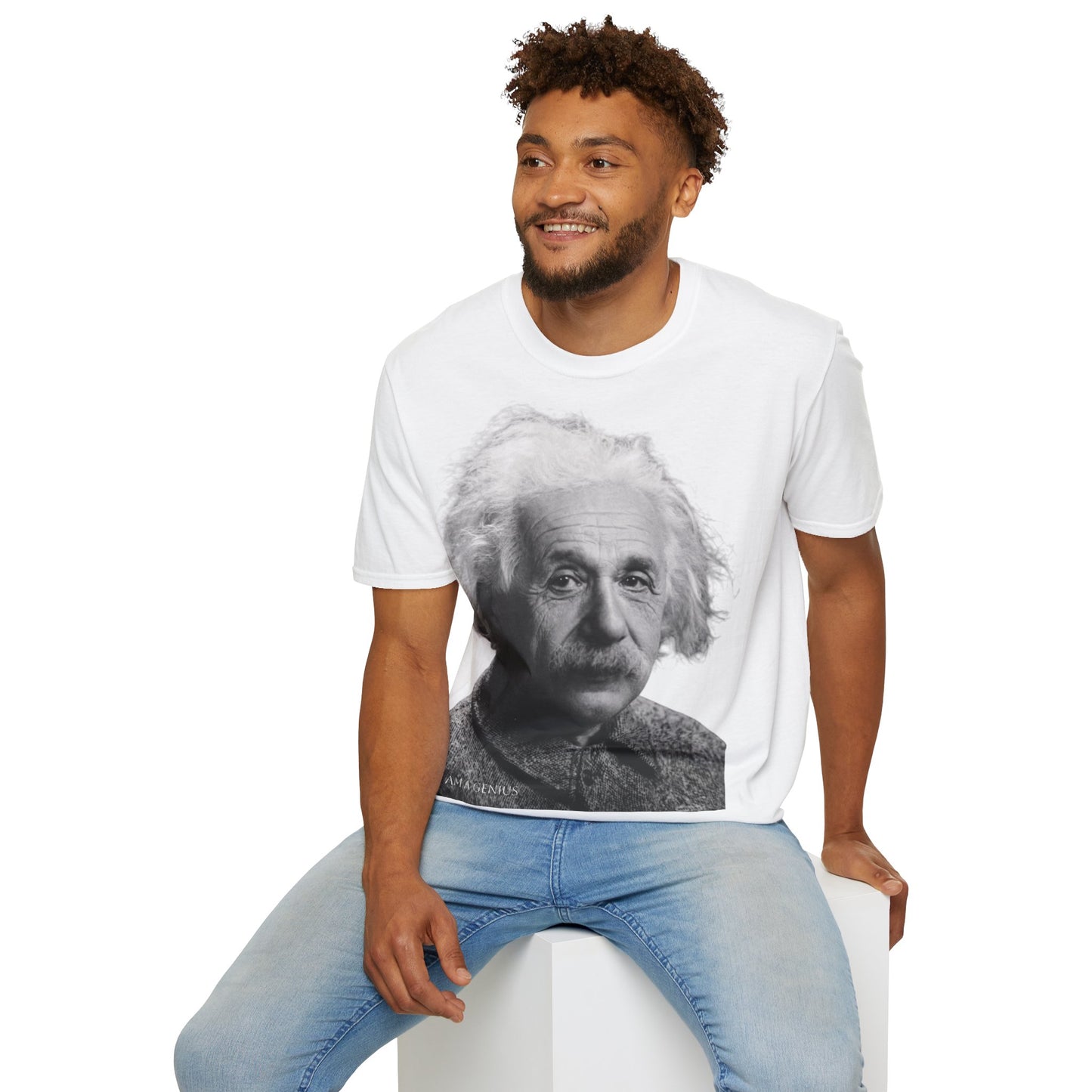 Unisex Softstyle T-Shirt 'Einstein'