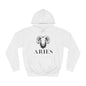 Unisex College Hoodie Aries Star Sign