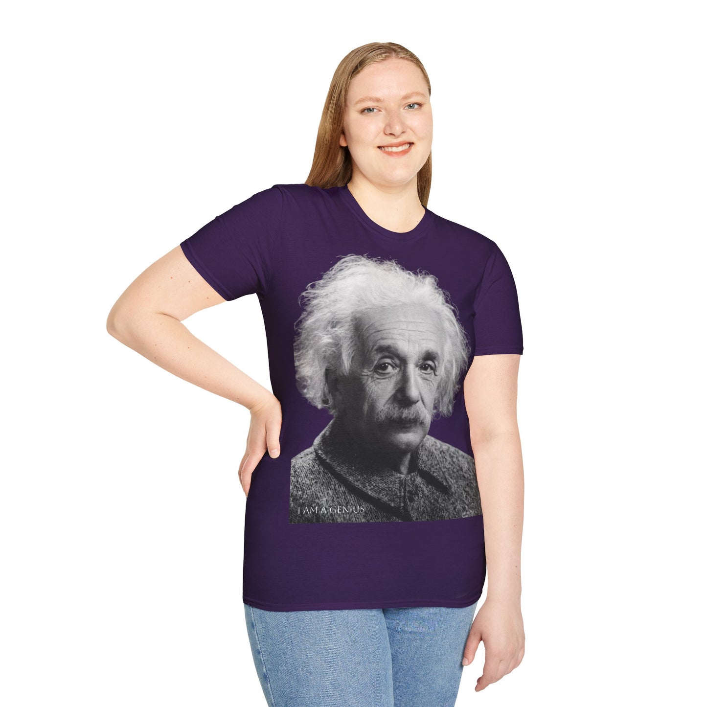 Unisex Softstyle T-Shirt 'Einstein'
