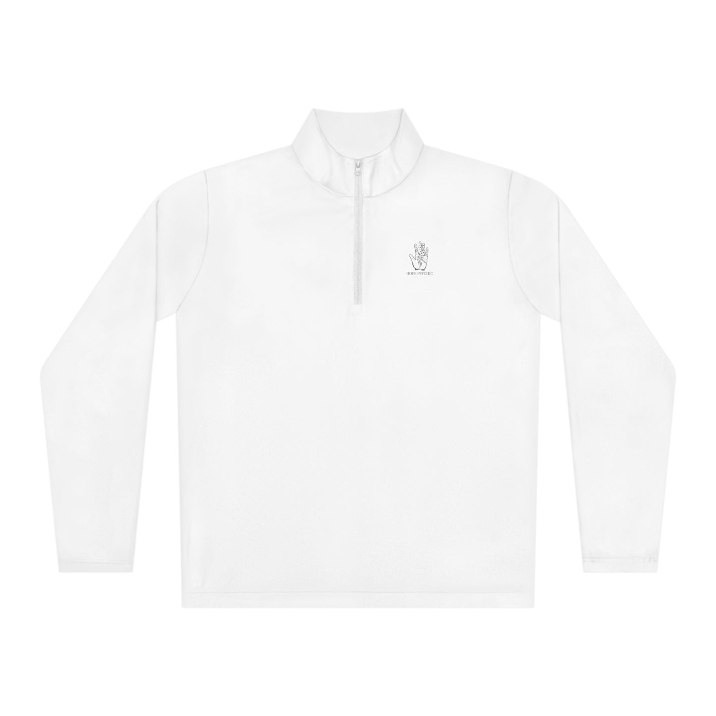 Unisex Quarter-Zip Pullover Palmistry