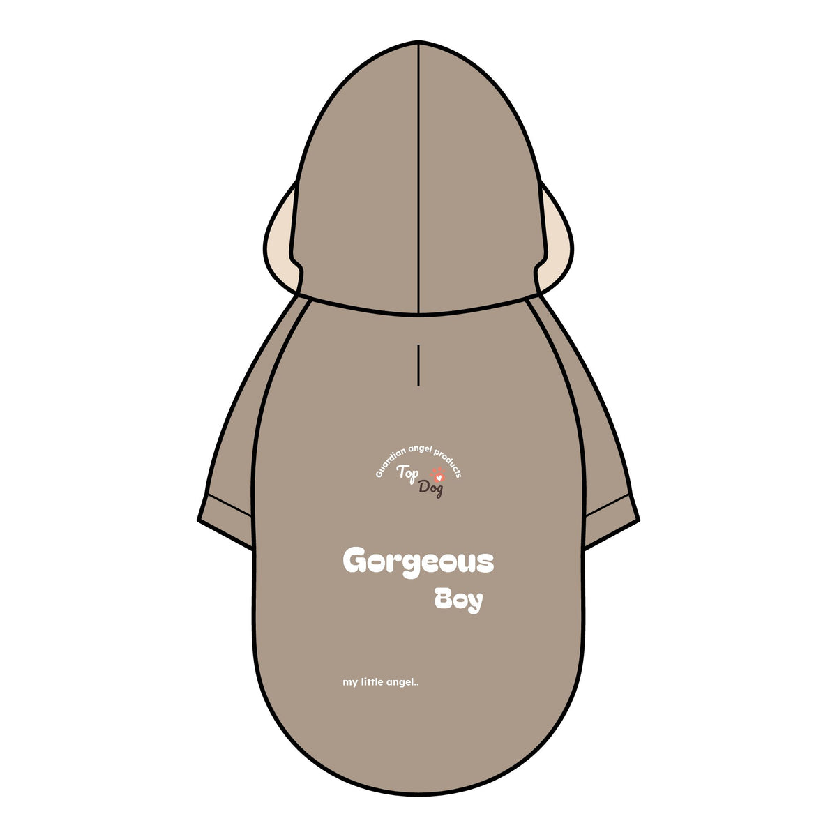 Gorgeous Boy Pet Parka Jacket — Cozy Hooded Dog Coat