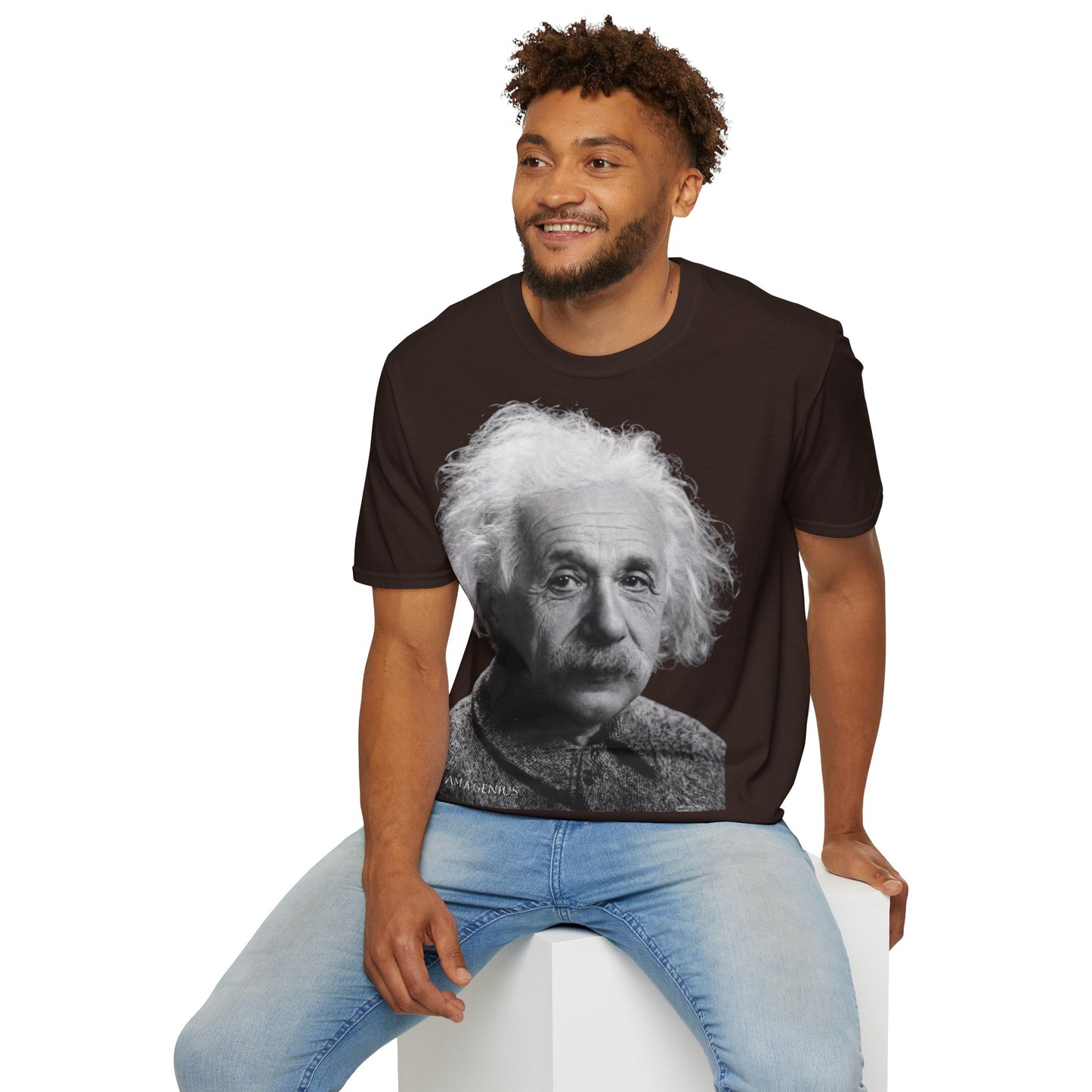 Unisex Softstyle T-Shirt 'Einstein'