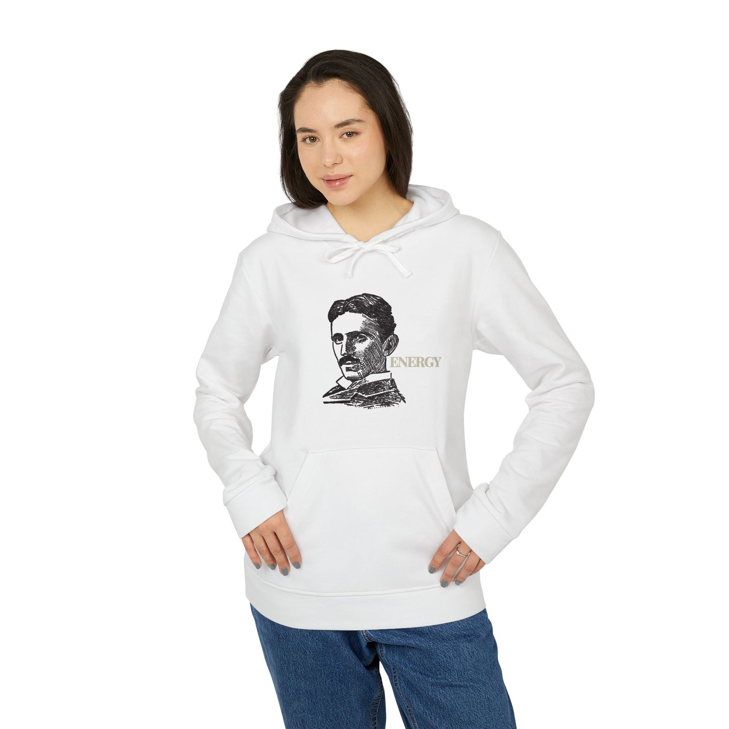 adidas Unisex Fleece Hoodie 'Energy'