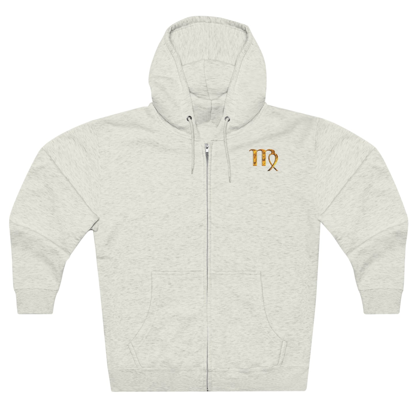 Unisex Zip Hoodie VIRGO Gold