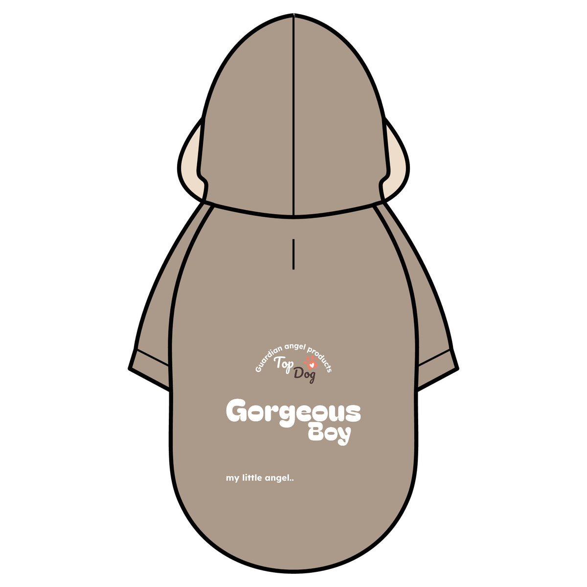 Gorgeous Boy Pet Parka Jacket — Cozy Hooded Dog Coat