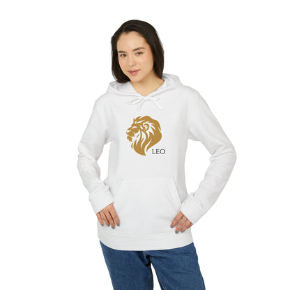 adidas Unisex Fleece Hoodie Leo Gold