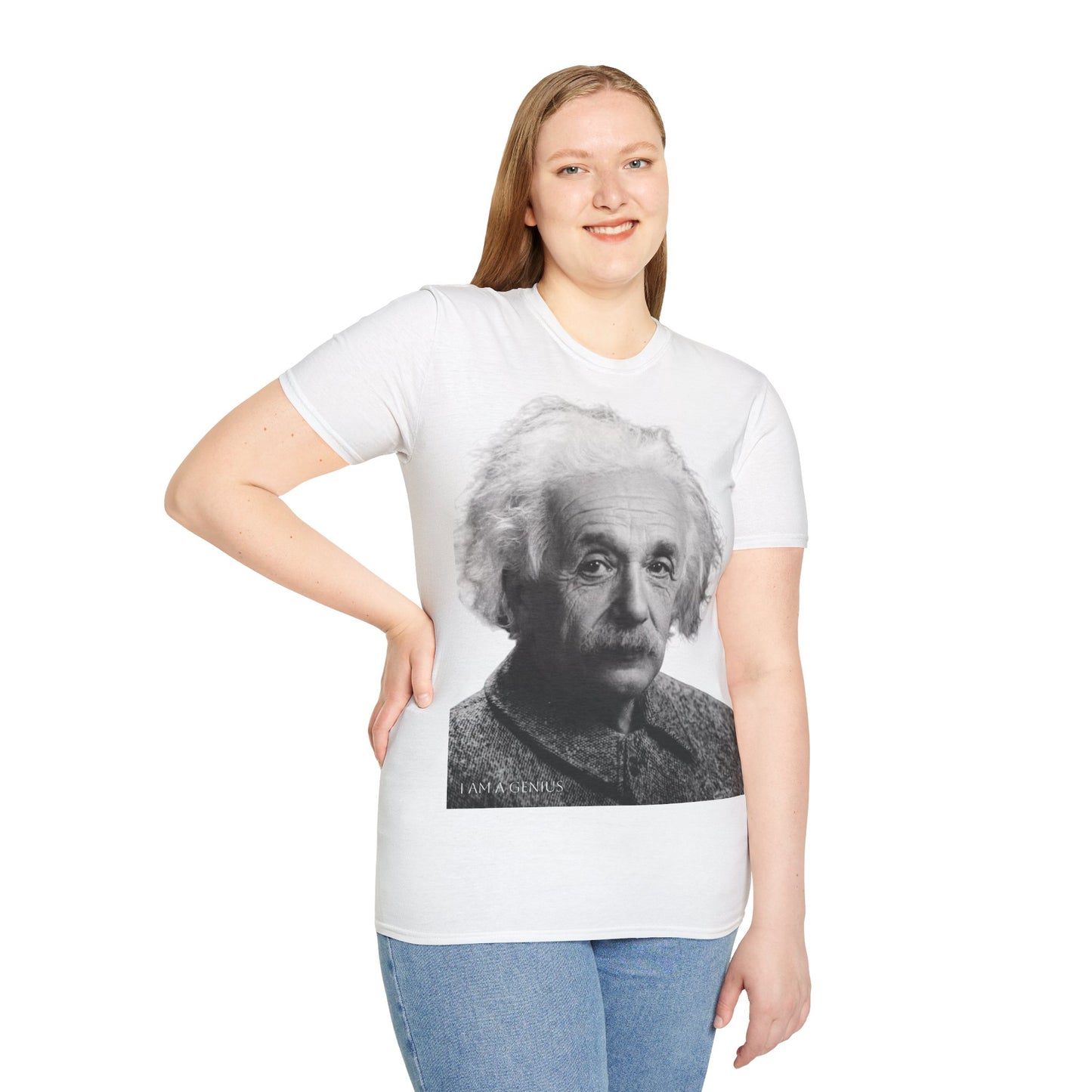 Unisex Softstyle T-Shirt 'Einstein'