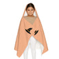 Youth Hooded Towel Halloween Witches legs and Hat