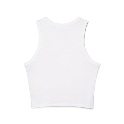 Women's Micro Rib Racer Tank Top Soulmate in Pink
