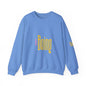 Unisex Heavy Blend™ Crewneck Sweatshirt 'Just Being - Being Human'