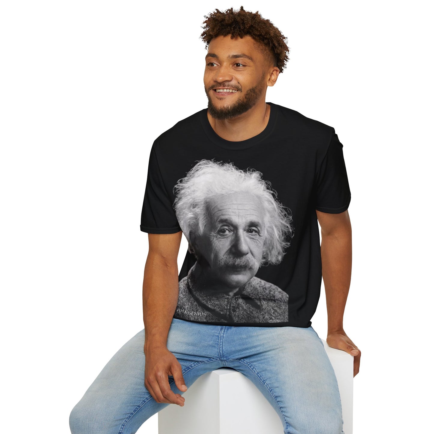 Unisex Softstyle T-Shirt 'Einstein'
