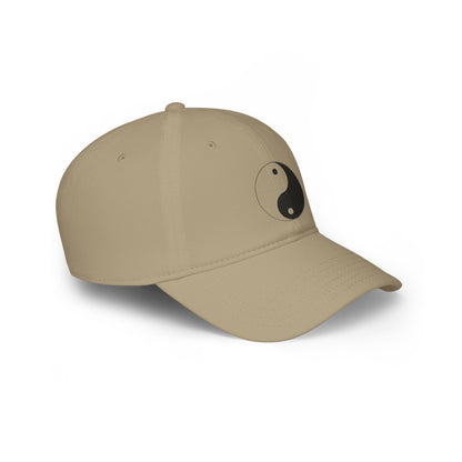 Low Profile Baseball Cap Yin and Yang symbol