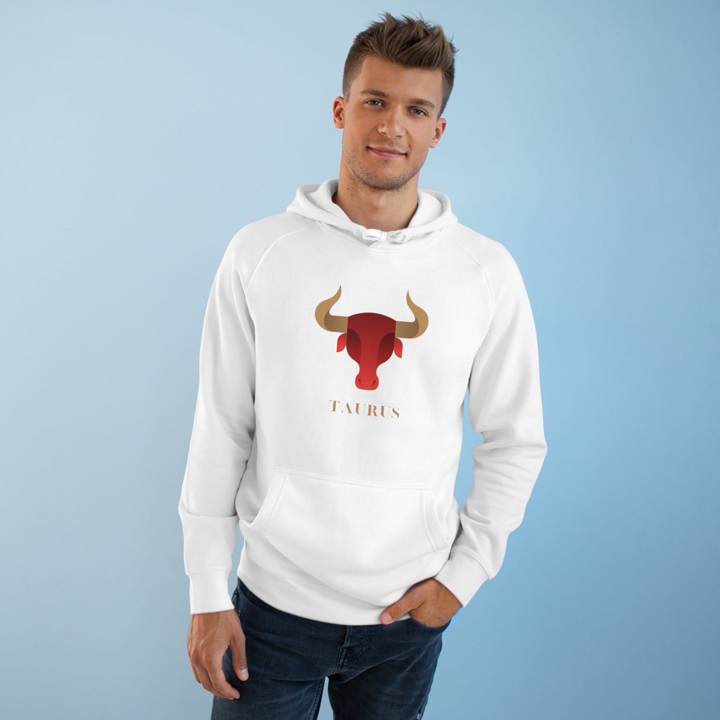 Unisex Supply Hoodie Taurus Red