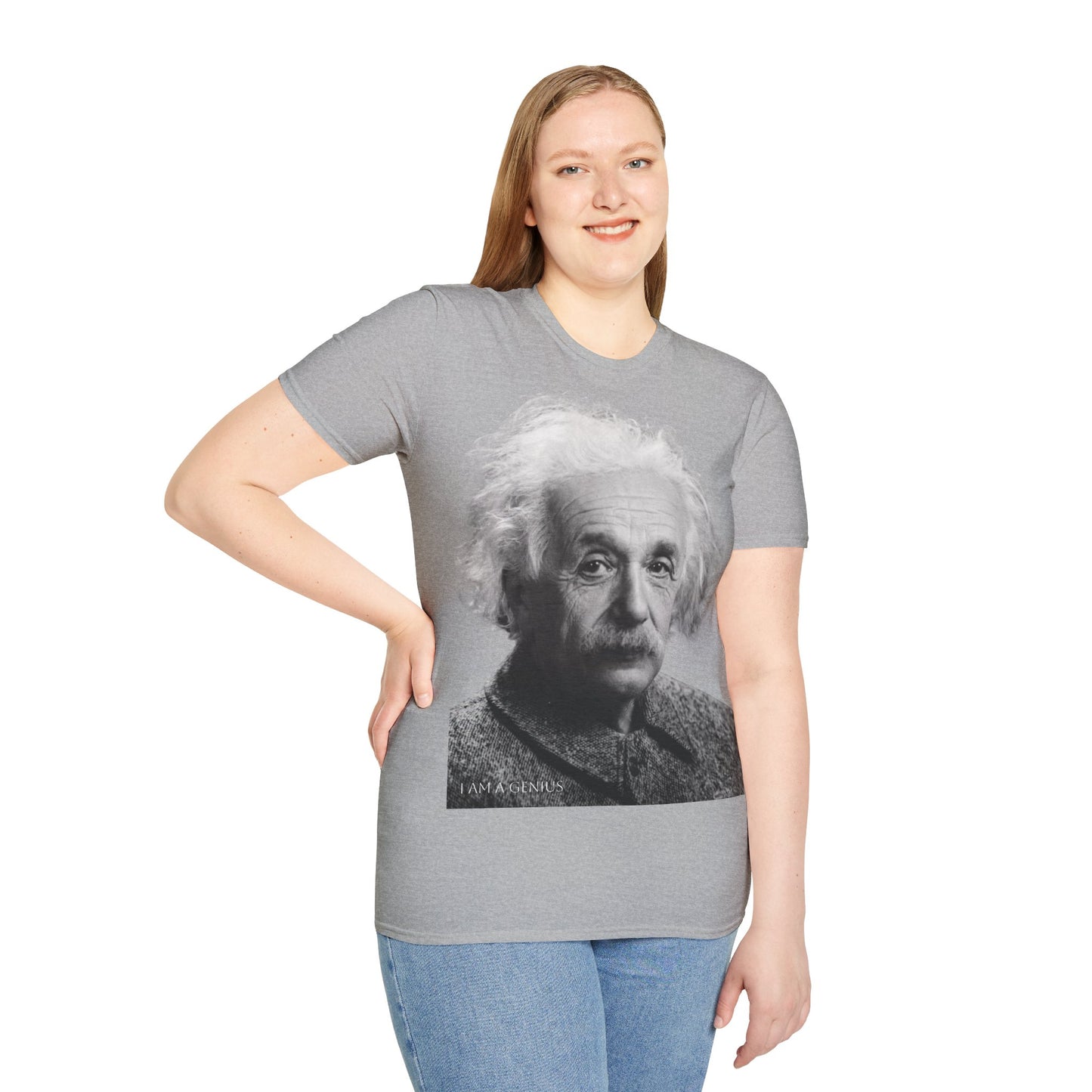 Unisex Softstyle T-Shirt 'Einstein'