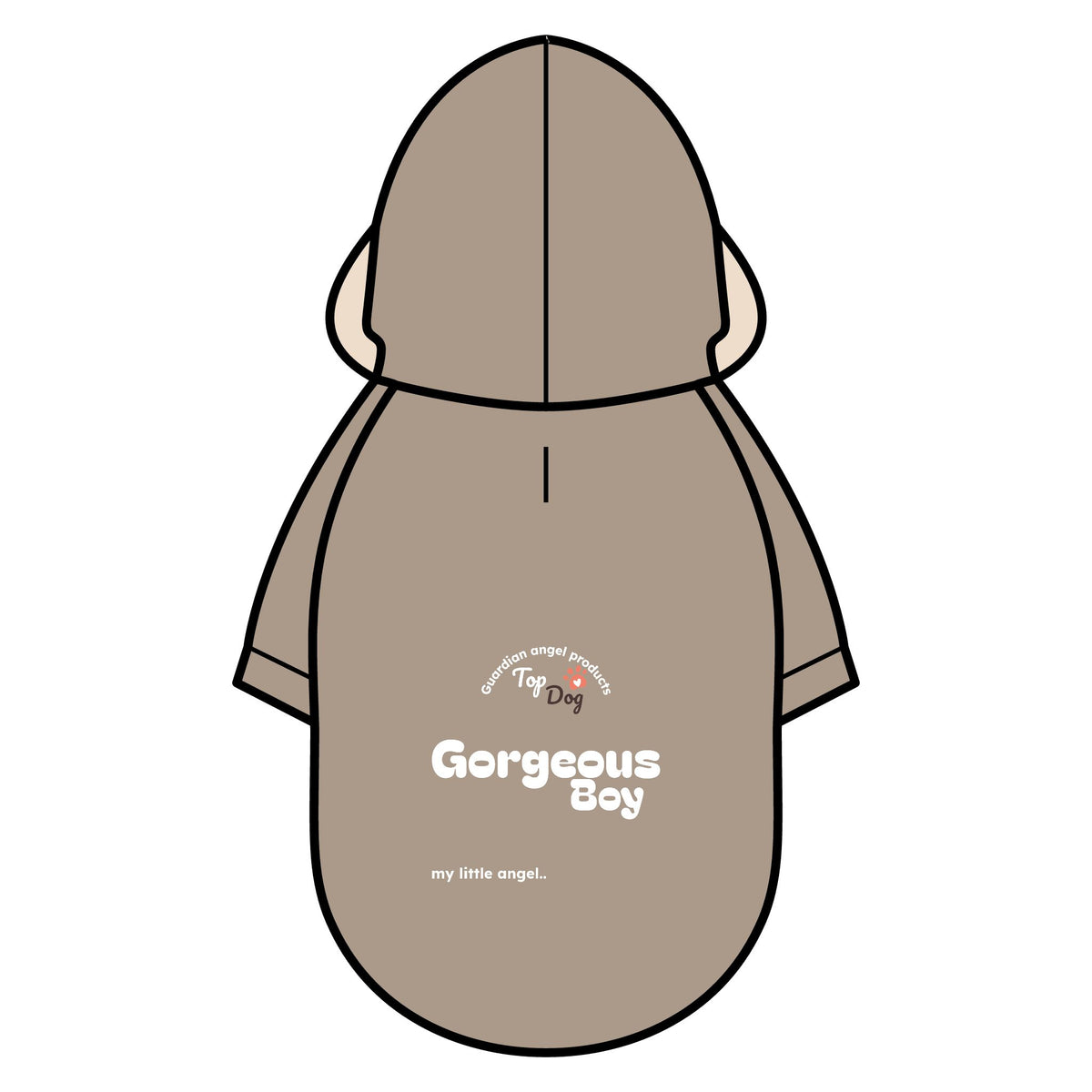 Gorgeous Boy Pet Parka Jacket — Cozy Hooded Dog Coat