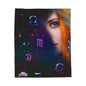 Velveteen Plush Blanket Astrology, HOPE PSYCHIC