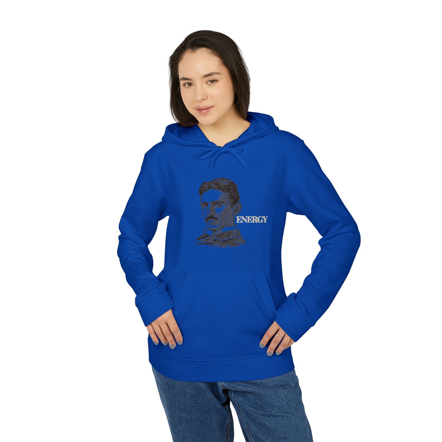 adidas Unisex Fleece Hoodie 'Energy'