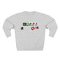 Unisex Crewneck Sweatshirt 'Happy'