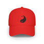 Low Profile Baseball Cap Yin and Yang symbol